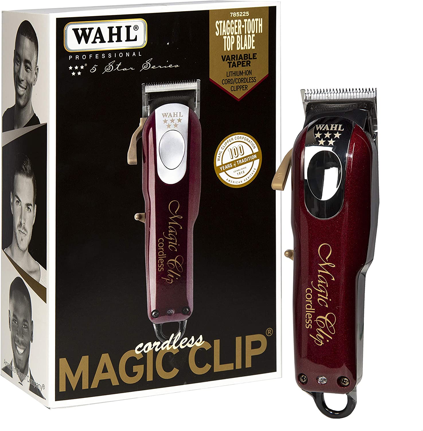 Wahl Professional 5-Star Cordless Magic Clip # 56390